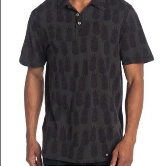 Tommy Bahama Polo Pineapple Print - Picture 1 of 5